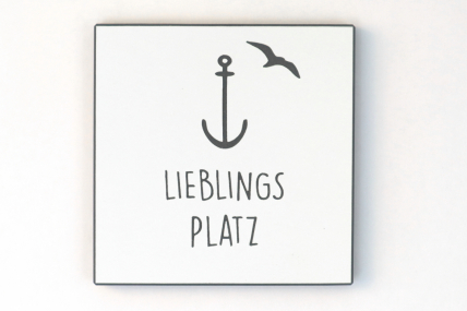 Wandbild - Lieblingsplatz