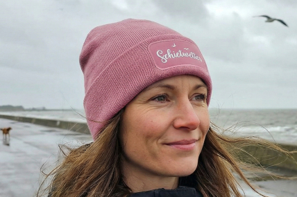 Schietwetter-Mütze – Rosa