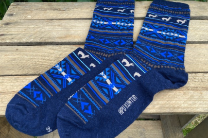 Alpaka Socken Jacquard