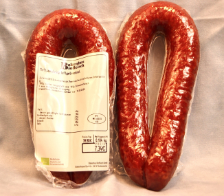 Mettwurst im Ring ca. 180g