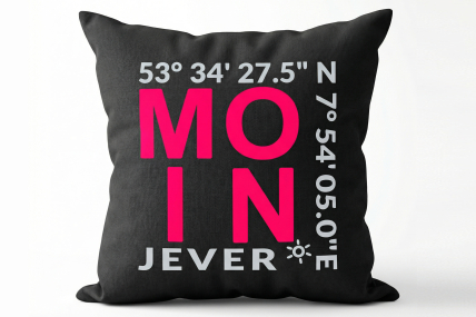 Deko-Kissen „MOIN JEVER“