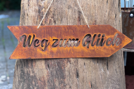 Hängeschild 