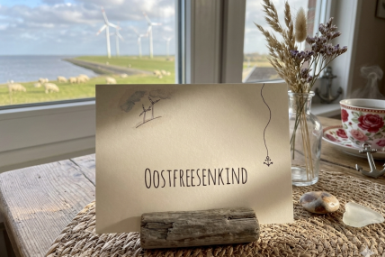 Postkarte „Oostfreesenkind“