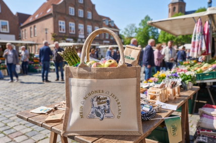 Jutetasche Klein Marienläuten