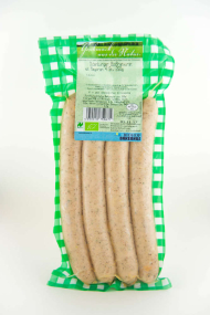 Bio Bratwurst Oldenburger Art mit Majoran 4 Stück 250 g