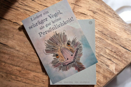 Postkarte mit Spruch 4 -Lustig-