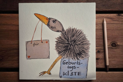 Postkarte zum Geburtstag 1 -IVO-