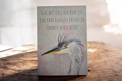 Postkarte mit Spruch 3 -Lustig-