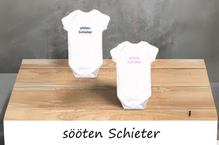 Babybody "sööten Schieter"