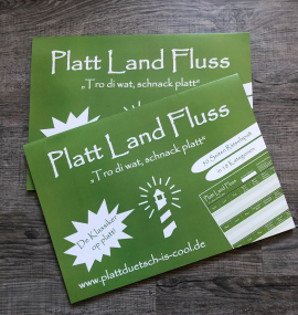 Platt Land Fluss - Der Spieleblock!