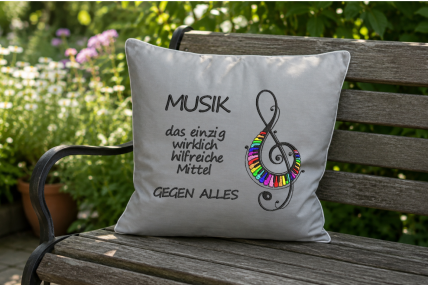 Outdoor-Kissen Musik