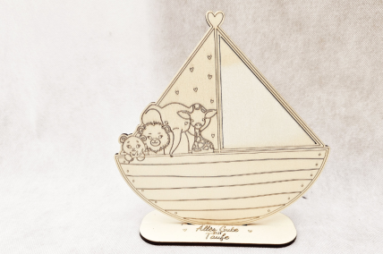 Arche Noah zur Taufe/Konfirmation/Kommunion (Personalisierung möglich)
