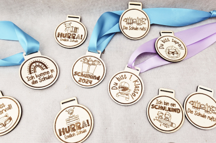 Medaille zur Einschulung oder Affirmation