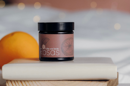 Füße wie Seide Orange 40 g
