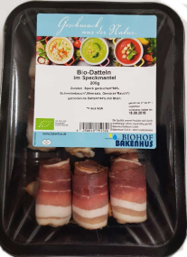 Bio Datteln im Speckmantel 200 g