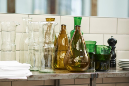 No. 01 Upcycling Glasvase aus Bierflasche
