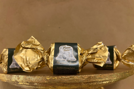 Marienläuten Sanddorn-Orange Praline