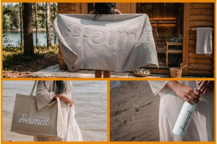 Sauna-Set "einfach Heimat"