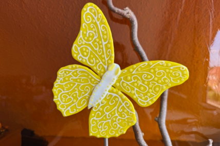 Schmetterling Gelb