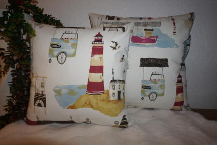 Outdoorkissen Seaside amber  40x 40 cm