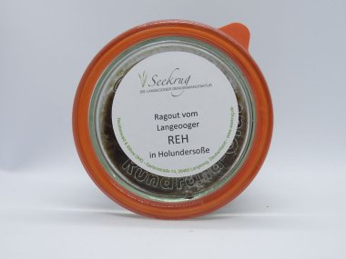 Ragout vom Langeooger Reh - 500g 