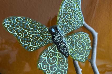 Schmetterling Grün