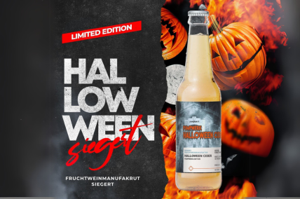 Halloween-Cider 2024, 6,5% Vol. (0,33l Flasche, pfandfrei)