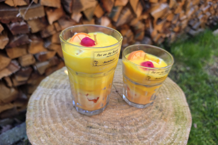 Sex on the Beach Dessert-Kerze