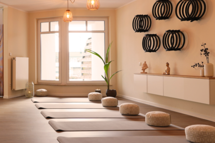 10 % Rabatt Pilates Mattenprogramm im Kursraum Rhauderfehn