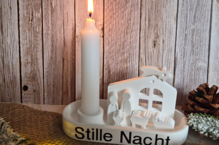 Weihnachtliche Krippendekoration - Geschenkset