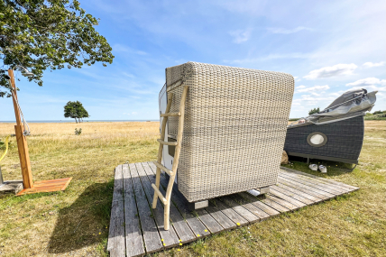 15% Rabatt auf die Nutzung einer Strandkorbsauna