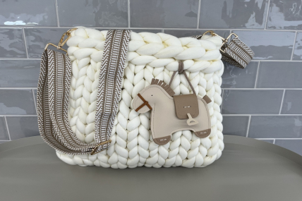 Strickbag Offwhite