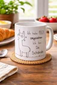 Tasse für Alpaka - Liebhaber