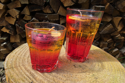 Tequila Sunrise Dessert-Kerze