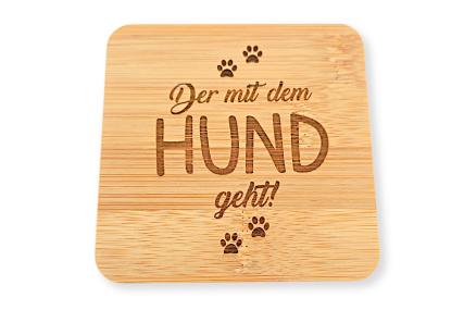 Bambus-Untersetzer 
