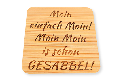 Bambus-Untersetzer 