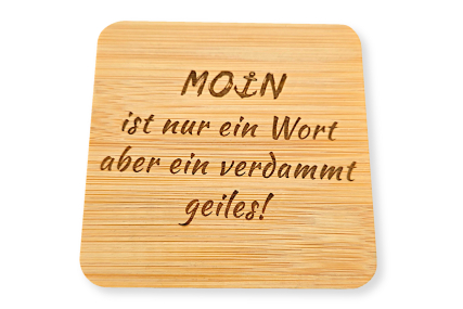 Bambus-Untersetzer 