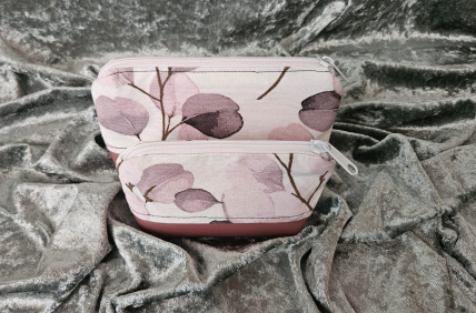 Tasche in Tasche Set, Altrosa