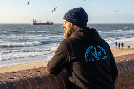 Zip-Hoodie „Nordlicht“
