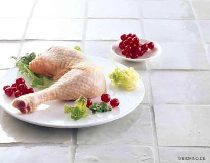 Bio Hähnchenkeulen frisch, HKL A-550 g