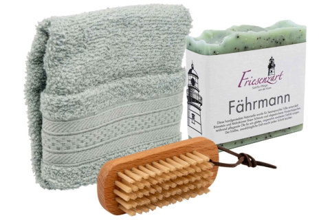Pflege-Set „Fährmann“ – kräftigende Fußpflege & natürliche Reinigung