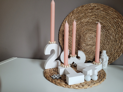 Adventszahlen Weihnachtsdeko