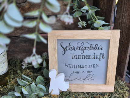 Beleuchteter Dekorahmen