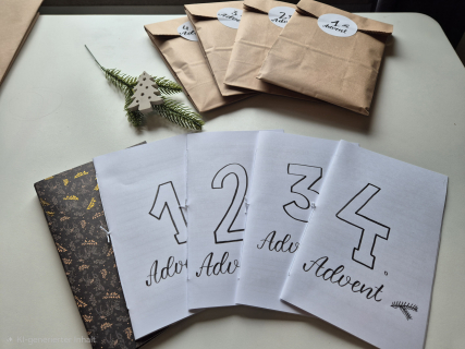 Adventskalender -Lettering-