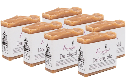 Vorrat am Meer – Deichgold – 7er Set | Pflegende Naturseife im Vorteilspack