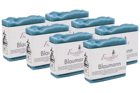Vorrat am Meer – Blaumann – 7er Set | Kräftige Naturseife im Vorteilspack