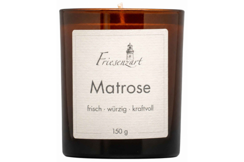 Duftkerze Matrose frisch · würzig · kraftvoll
