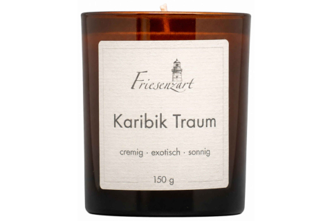 Duftkerze Karibik Traum cremig · exotisch · sonnig
