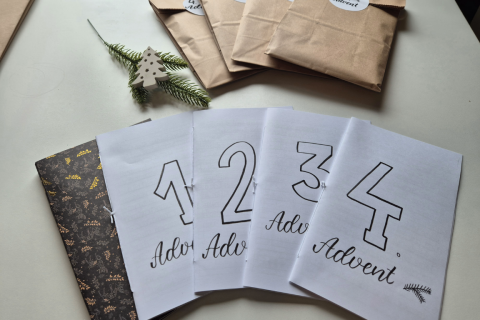Adventskalender -Lettering-