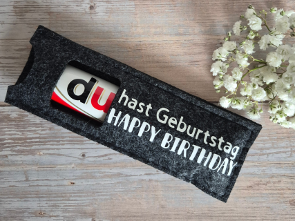 DU Geschenkverpackung Filztasche
